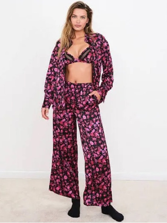For Love And Lemons Other - For Love & Lemons x Victoria's Secret Lola Long Sleeve and Pant Pajamas